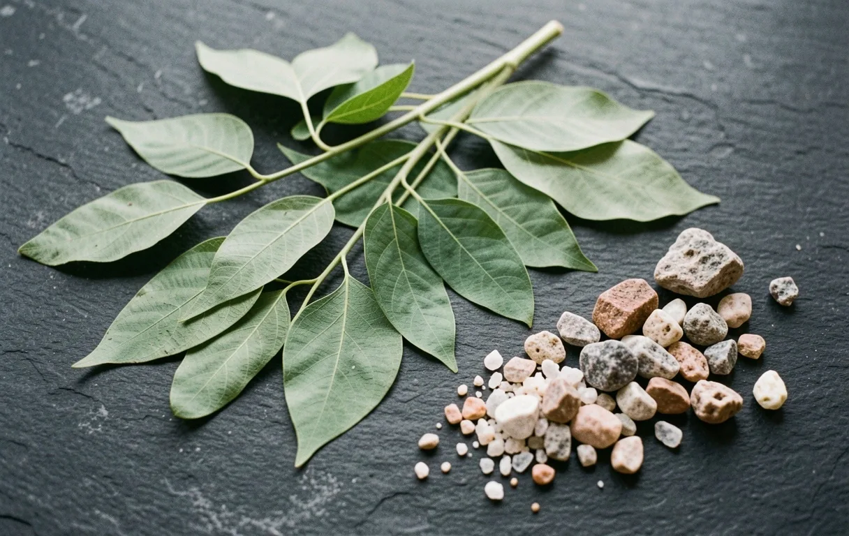 Natural botanical specimens